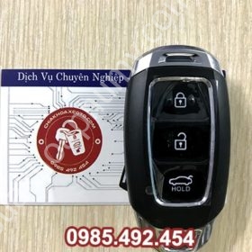 Chìa Khóa Thông Minh Hyundai Accent Smartkey 3 Nút