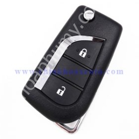 Chìa Khóa Remote Điều Khiển Toyota RAV4 Gập 2 Nút